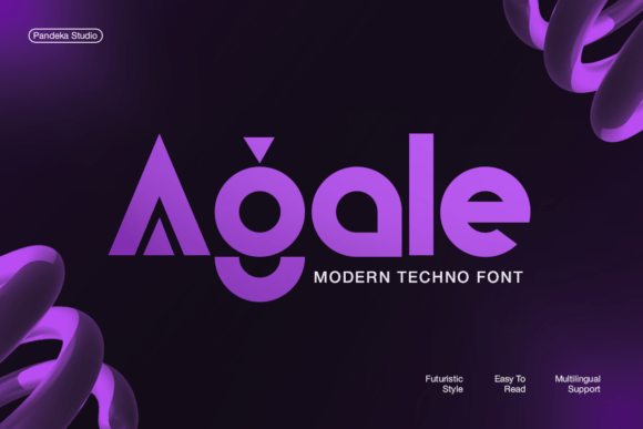 Agale: A Modern Font for Editorial Design