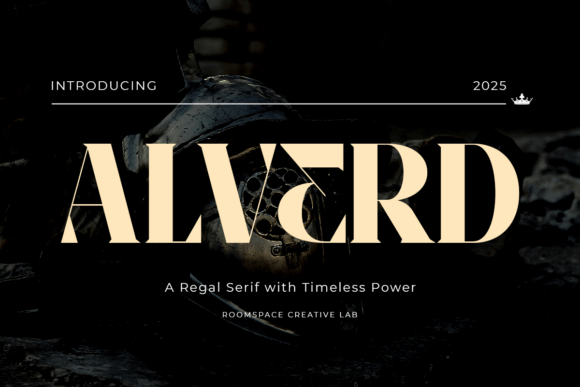 Alverd Regular: A Serif Typeface for Editorial Elegance