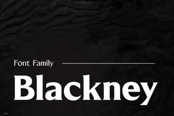 Blackney Font Review: A Bold Choice for Branding Projects