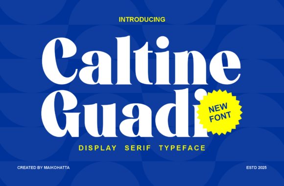 Caltine Guadi Font for a Stronger Brand Identity