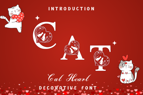 Cat Heart: A Display Font That Adds Feline Flair to Campaigns