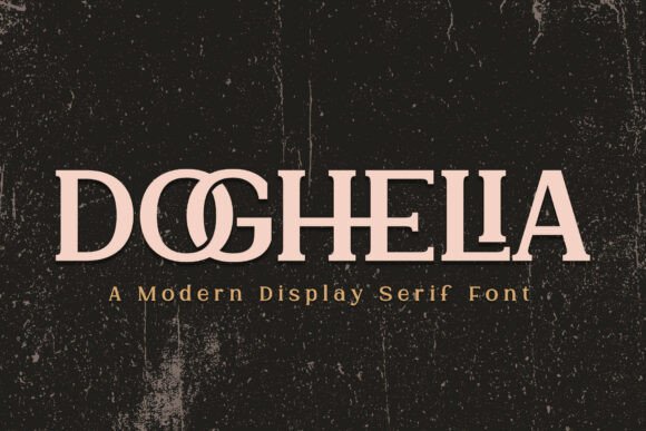 Doghelia Font: A Bold Typeface for Campaign Impact