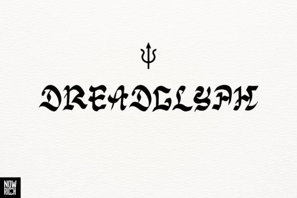 Dreadglyph Font: A Marketer’s Weapon for Strong Visual Messaging