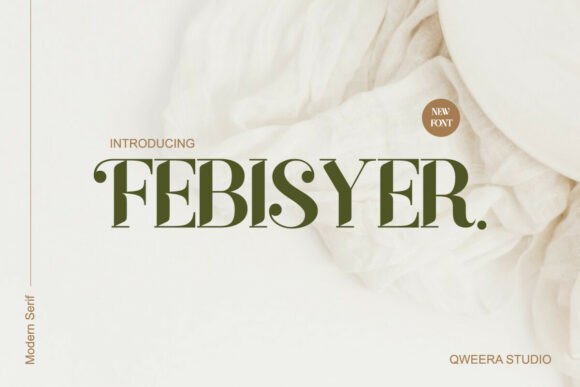 Febisyer: A Versatile Serif for Modern Branding