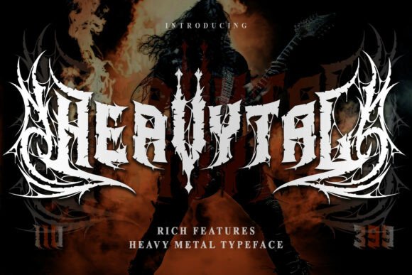 Heavytal Font: A Bold Typeface for Editorial Impact
