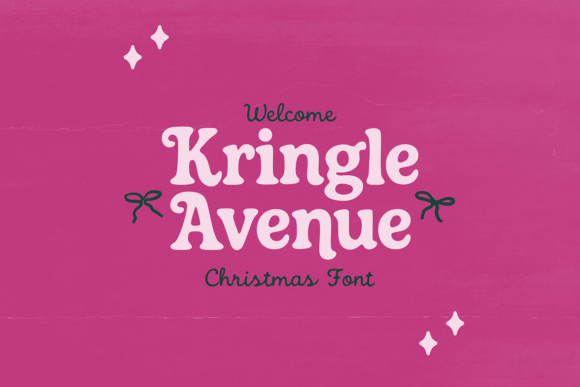 Kringle Avenue: A Whimsical Serif Font for Digital Design