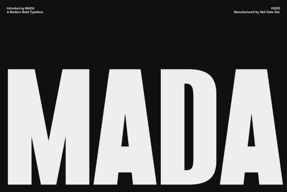 Mada Sans Regular: A Modern Typeface for Bold Web Design