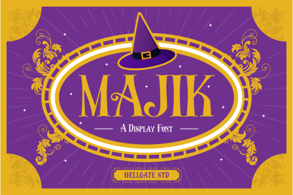 Majik Regular Font: A Magical Serif for Craft Creators
