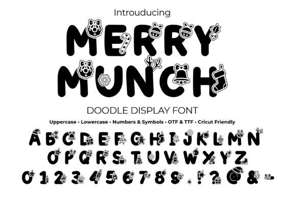 Merrymunch: A Festive Font for Your Business Branding