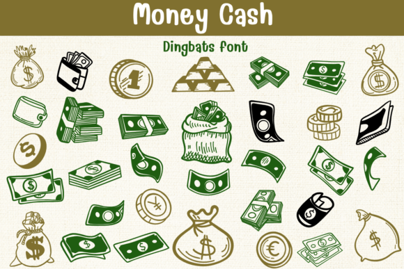 Money Cash Font: Add Financial Flair to Your Brand Content