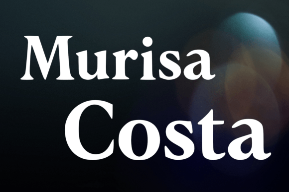 Murisa Costa — A Typeface That Elevates Your Web Design