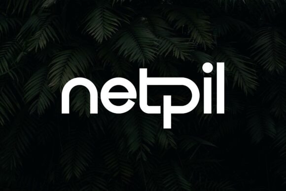 Netpil: A Bold, Modern Typeface for Creative Branding Projects
