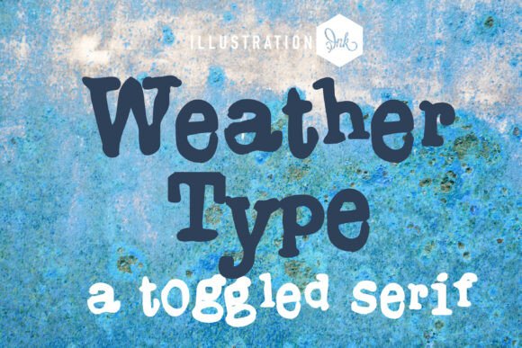 Pn Weather Type Font: A Bold Serif for Digital Designers