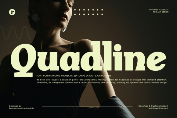 Quadline Font: A Bold Choice for Digital Branding