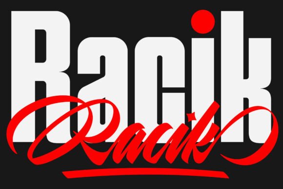 Racik Typeface: A Designer’s Go-To for Powerful, Personal Branding
