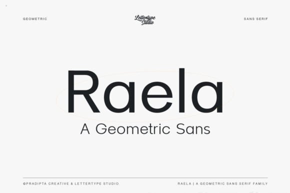Raela: A Bold and Modern Typeface for Editorial Design