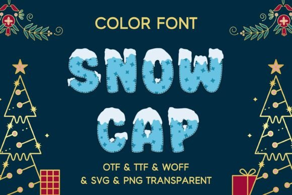 Snow Cap: A Fresh Take on Color Typography