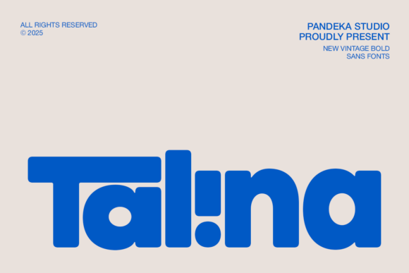 Talina Font: A Playful and Readable Typeface for Crafters