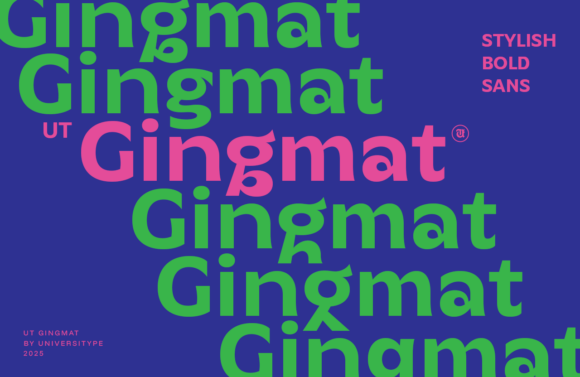 Ut Gingmat: A Modern Typeface for Web Designers